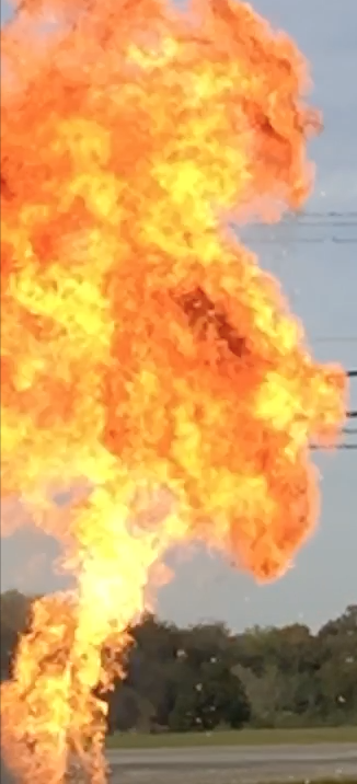 hollywood style flame fx